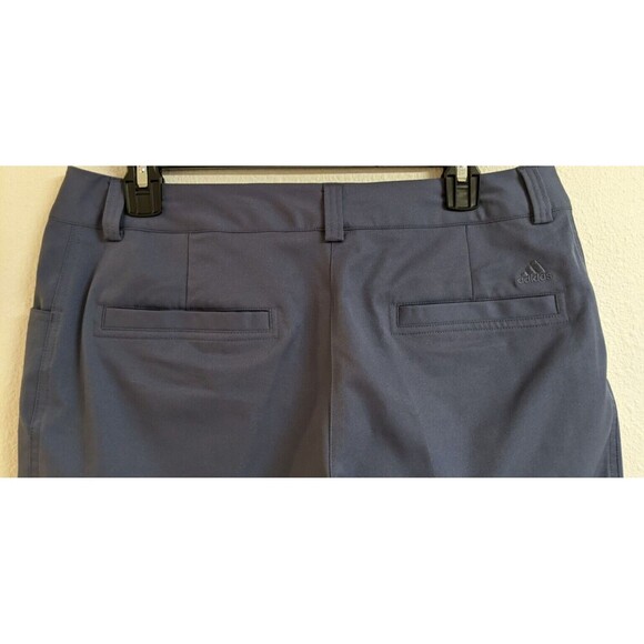 Women's ADIDAS CLIMALITE Light Blue Bermuda Golf Shorts Size 8 - Picture 6 of 11